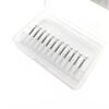 12Pcs/set Dental Polishing Stone Porcelain Resin Handpiece Polishing Burs FG Round White Stone Tools RD1 Teeth Whitening