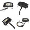 Motorcycle Motorbike LED License Plate Light Rr Tail Lamp White for Most Motorcycles