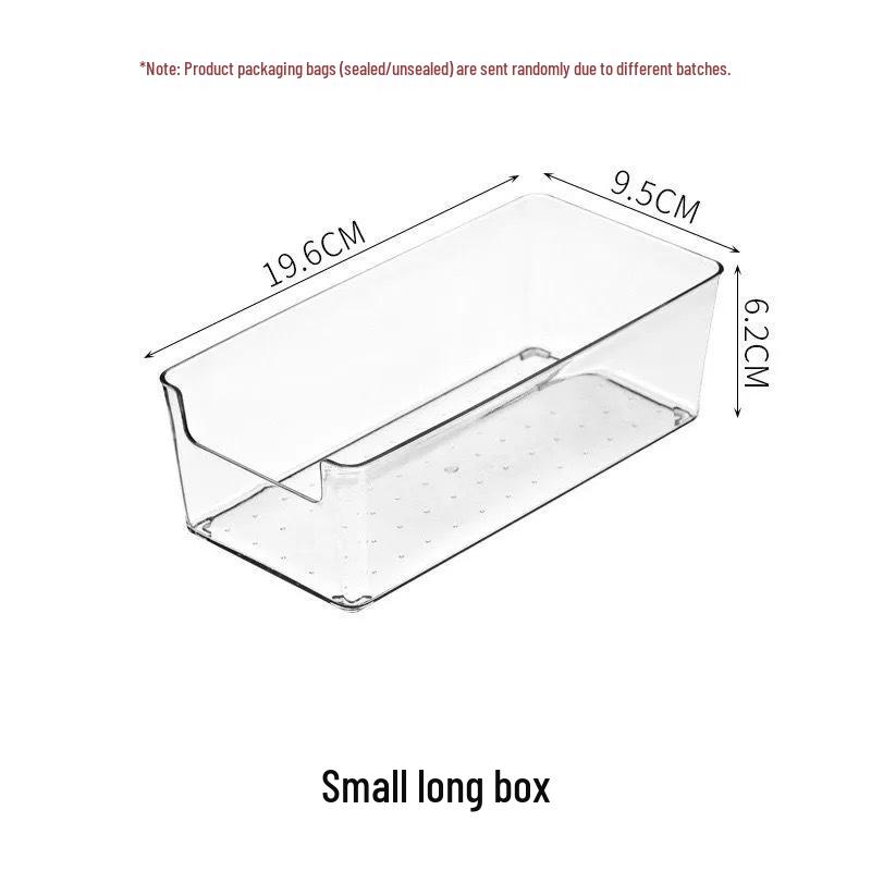 Acrylic Desktop Storage Box for Cosmetics, Snacks, Skincare, Masks, and Dorm Room Organization.