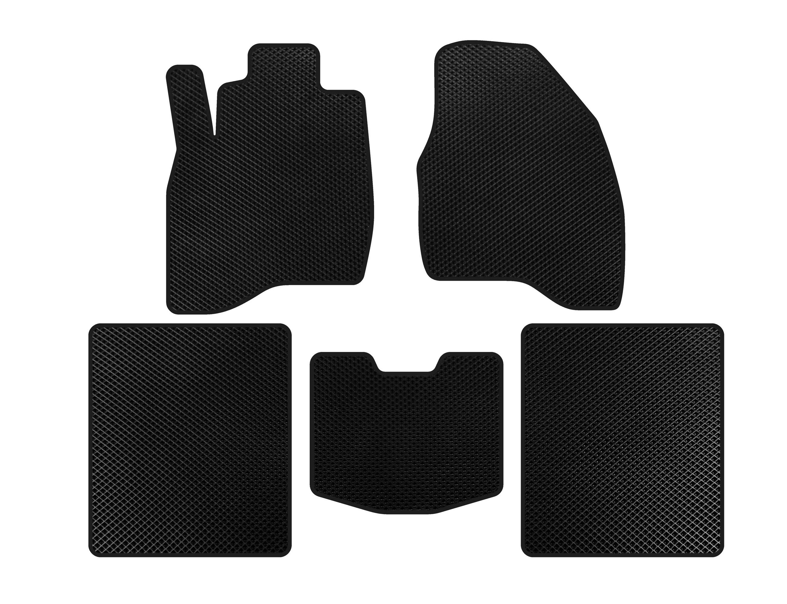 

EVA mats (2015-2019, 5-seater, Black) for Ford Explorer