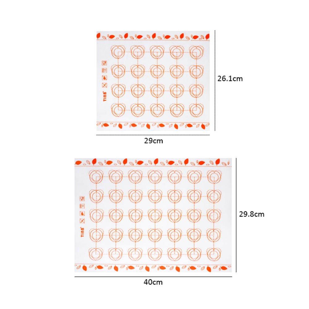 Fondant Oven Home Kitchen Macaron Baking Mat Rolling Dough Pad Pastry Sheet Cake Tools