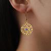 Jeshayuan Star Of David Pendant Earrings Hebrew Letter Drop Earrings Religious Je Jewelry For Women Party Gift