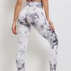 Tie Dye Enge Leggings Sport Frauen Fitness Mit Tasche Yoga Hosen Stretch Workout Leggings Schlanke Gym Leggings