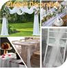 White Pearl Tulle Tablecloth Tulle Table Runner  White Tablecloth Wedding Veil Fabrics for Wedding Arch Dessert Table Decoration