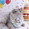 Cat & Dog Birthday Party Costume: Cute Japanese Scarf, Hat, & Bib Set