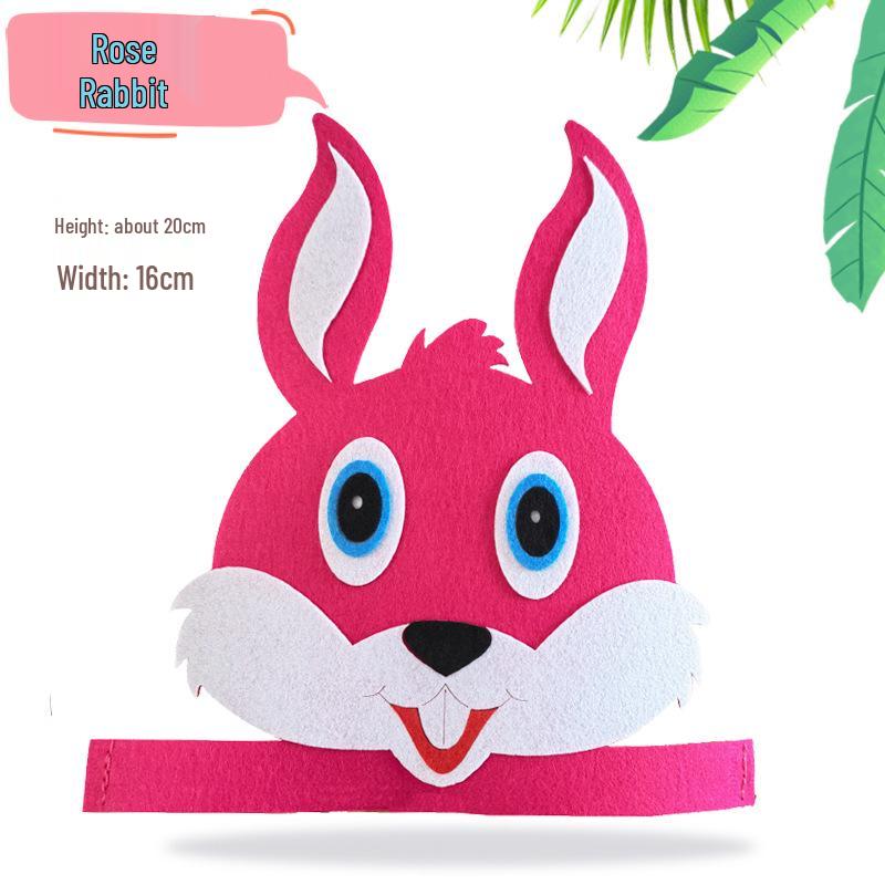 Flickering Halloween Cartoon Animal Hat for Kids & Adults - Perfect for Parent-Child Performances & Costumes