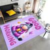 Purple Eeyore Pattern Pajama Rug - Non-slip Kitchen Mat, Outdoor Rug, Home and Bedroom Decor, Yoga Mat, Birthday Gift.
