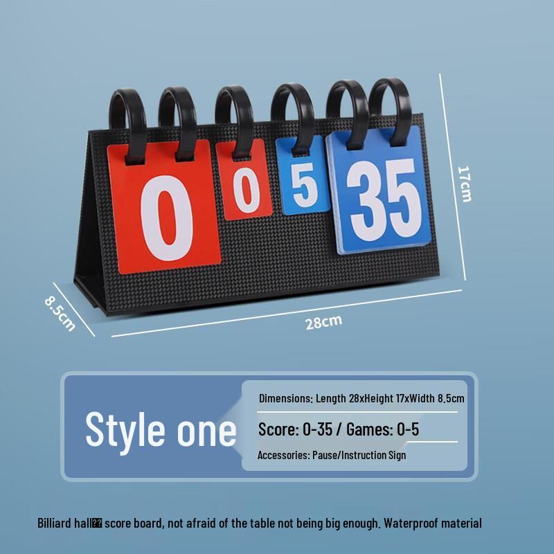 

Mini Multi-Sport Flip Scoreboard