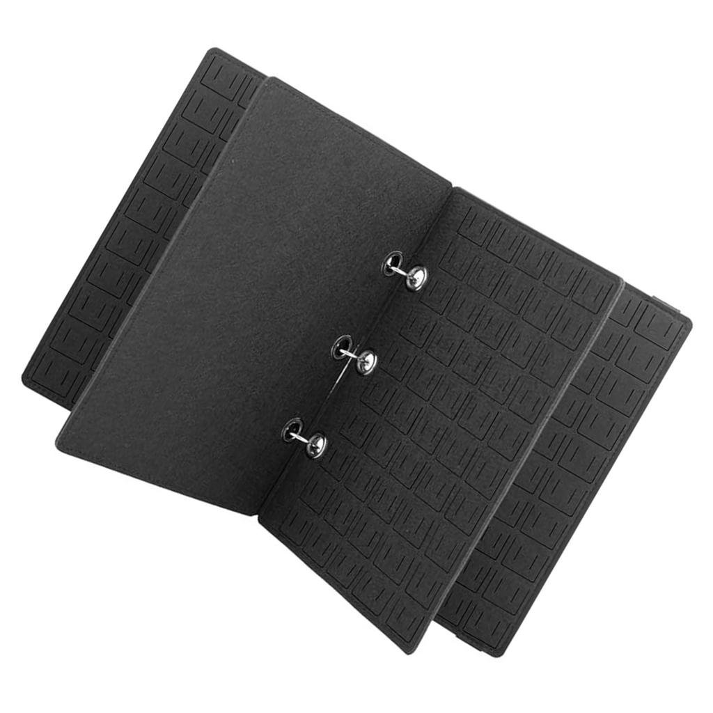 Wielowarstwowy filcowy uchwyt do ekspozycji odznak Wygodne rozwiązanie do przechowywania broszek Tekstura filcu do domu, szkoły, biura lub w podróży