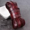 3Mm 4Mm5 Thick Retro Made Old Coffee Round Cowhide Rope Diy Material Bracelet Necklace Jewelry Rope
