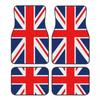 Tappetini Auto su Misura Set Anteriore e Posteriore Union Jack per Mini Cooper 2007-2023 R55 R56 R57 R60 R61 F54 F55 F56 F57 F60 Clu