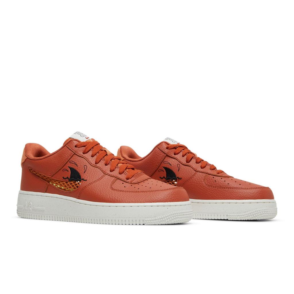 Nike Air Force 1 Low '07 LV8 Next Nature 'Sun Club - Shark's Fin' (Unisex) Burnt Sunrise / Hot Curry / Black / Sail / Vivid Green Skateboard Shoes