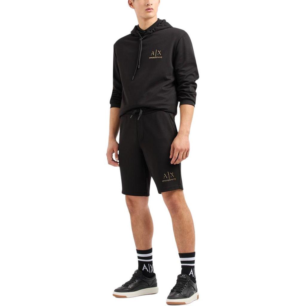 Armani Exchange Logo-print Hoodie 3DZMSB-Z9N1Z-1200