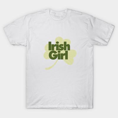 T Shirt Women Irish Girl Harajuku Print Kawaii Tshirt Summer Short Sleeve Female T-Shirt Top Tee