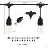 10M 10 Bulbs Outdoor Vintage Lighting Garden Party Decor