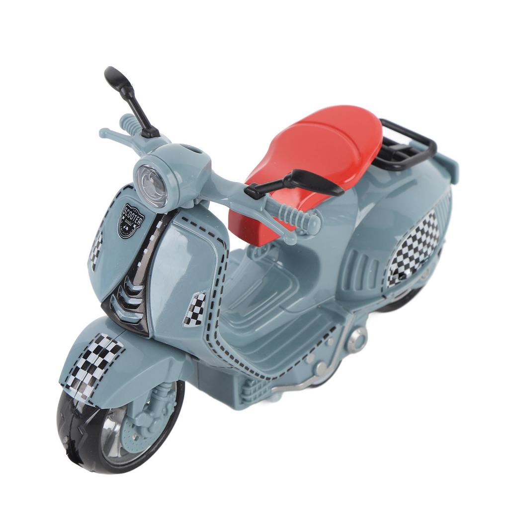 Legierung Damen Motorrad Modell Fahrzeug Sammlerstück Motorrad Modell Ornament für Kinder Kinder Blau