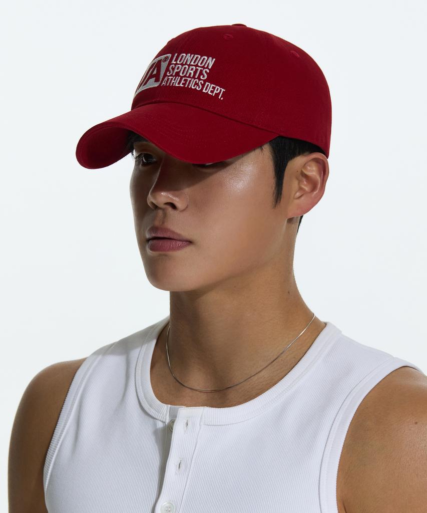 Michikoleondeonseupocheu Lsa Logo Cotton Ball Cap Red