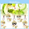 Year New Mascot Snake Plush Toy Key Chain Pendant Cry Anger Pitiful Expression