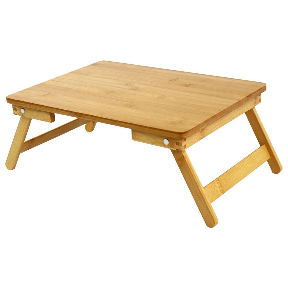 WKWKER Bamboo Computer Bedside Computer Coffee Folding Tray Ideal for Working from Home Camping Picnic or Low Table Desk, Table, Stand, Table, Table,