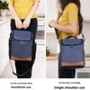 Borsa Termica Porta Pranzo Isolata di Grande Capacità Anti-perdita con Tracolla Porta Pranzo Termico Impermeabile Portatile con Cerniera