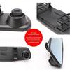 4.3 inch 1080P HD Dual Lens G-sensor 170 Rear View Mirror Car DVR Camera Recorder