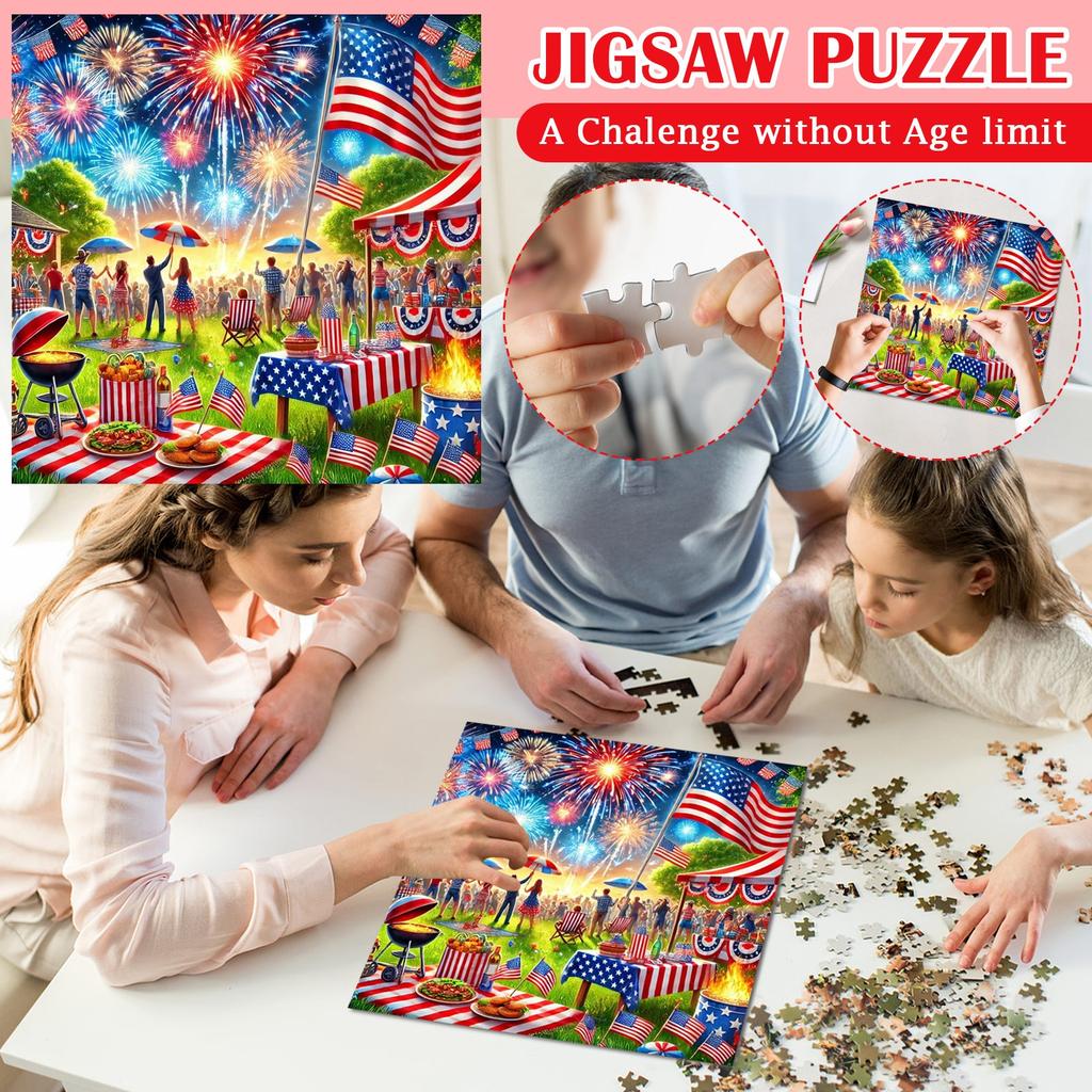 300PCS Cute Children's Puzzle Educational Toys Birthday Gift