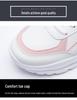 Women's 2022 Spring Leather Trend Thick-Soled White Dad Sneakers