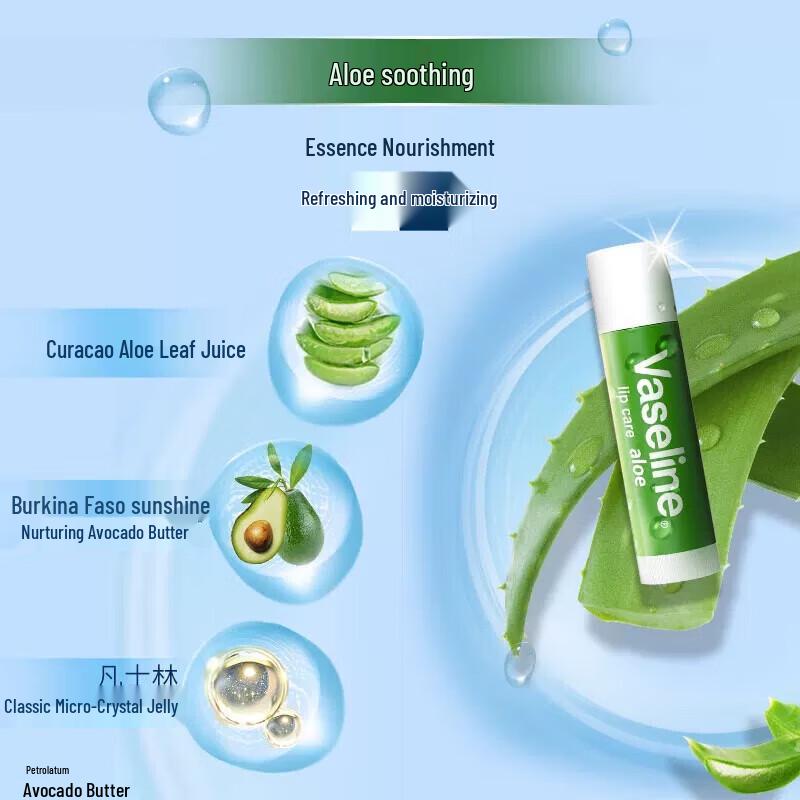 Vaseline Pflegender Aloe Vera Lippenbalsam