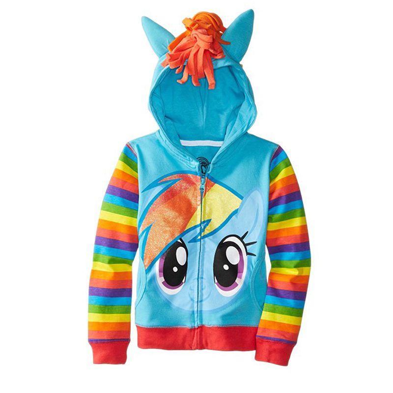 My Little Pony 3D Hoodie Voor Jongens En Meisjes Zacht En Ademend Sweatshirt Jack Met Prachtig Vakmanschap