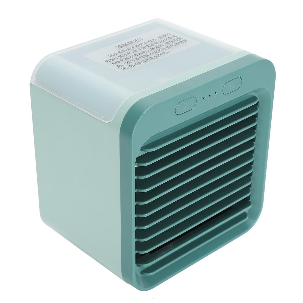 Tragbarer Sprühventilator 5000mAh USB Wiederaufladbar Befeuchtende Klimaanlage 200ml Fassungsvermögen Leise