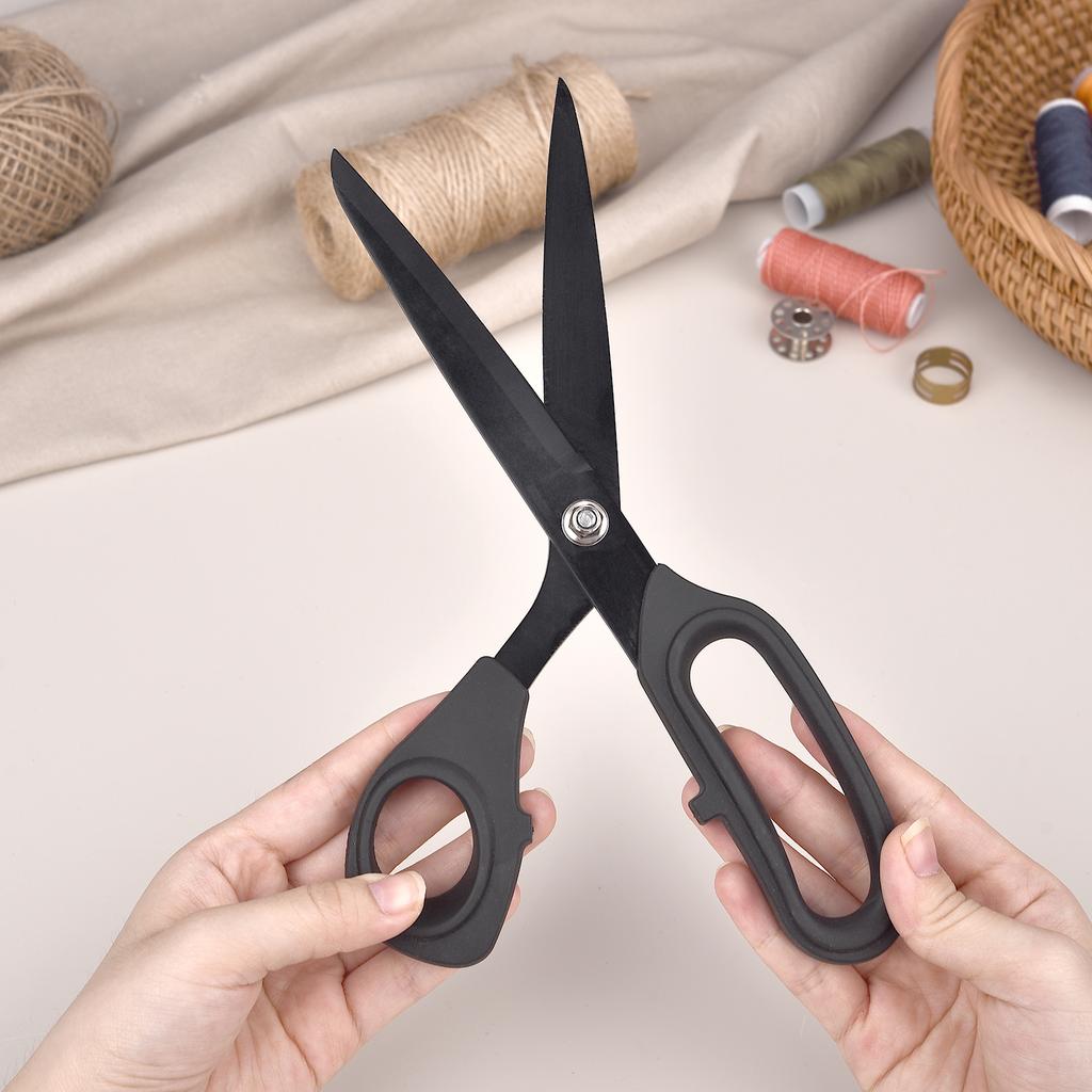 5/9/10 Inches Stainless Steel Scissors Student Stationery Scissor Household Multi Functional Office Tailor Scissors Hand Cutting
