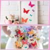 Patelai 5 Pcs Mini Butterfly Silicone Molds Cute Butterfly Fondant Cupcake Topper Chocolate Candy Resin Epoxy Molds for Sugarcraft Cake Decorating,