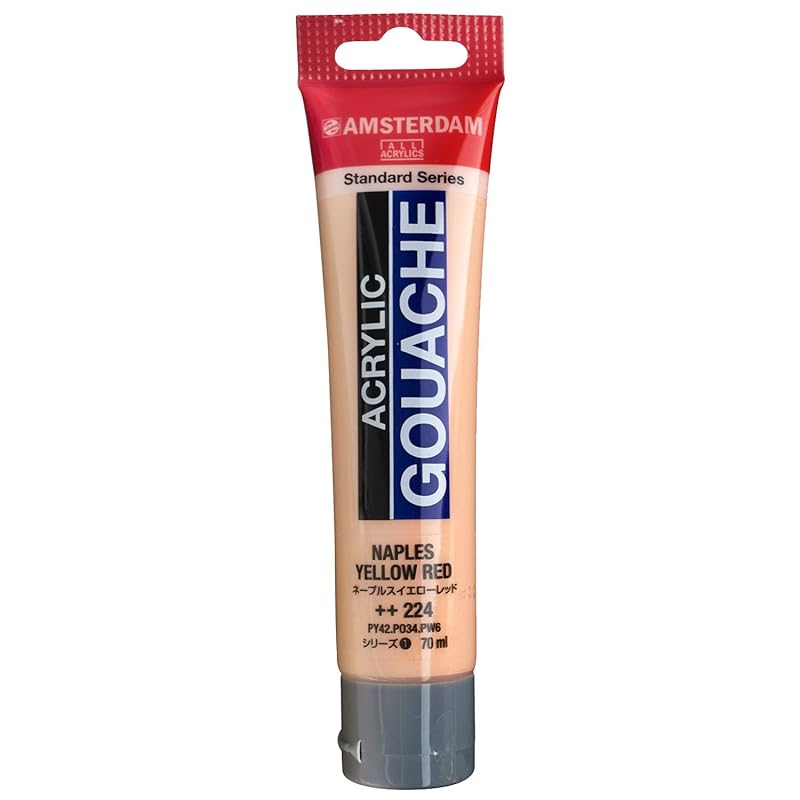 

Talens Japan Japan) Talence acrylic gouache Amsterdam acrylic gouache naples yellow red AAG70 224 70ml