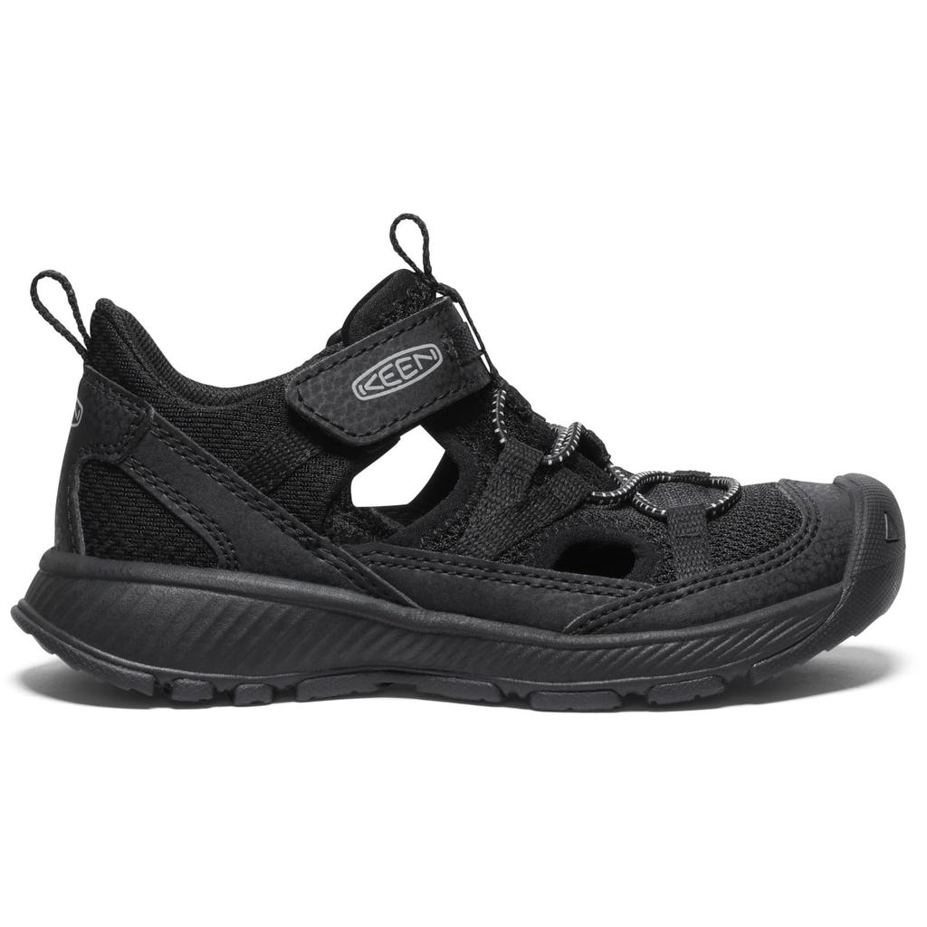 KEEN Kids' MOTOZOA SANDAL Sandals, Black/Alloy, Size 16.0 Cm