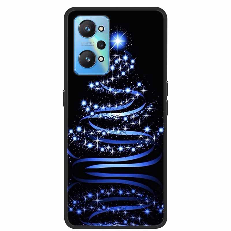 Christmas Cover For Realme GT Neo 2 2T 3 3T Cases Lovely Soft TPU Silicone Covers for Realme C21Y C25Y Q5 Pro Neo2 Neo3 Neo2T