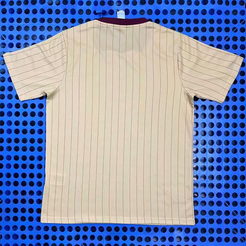 Vintage '' Soccer Jersey Mens Short Sleeve Bamboo Fiber Football Shirt Fall Winter