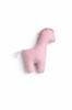 Lucky Horse Soft Cotton Plush Toy for Babies - Dusty Pink