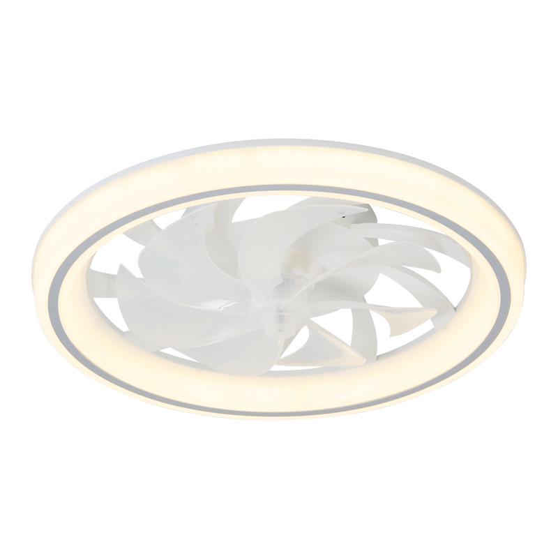 Hot Wheels Ultra-Thin Silent Ceiling Fan Light with Invisible Chandelier for Living Room & Bedroom