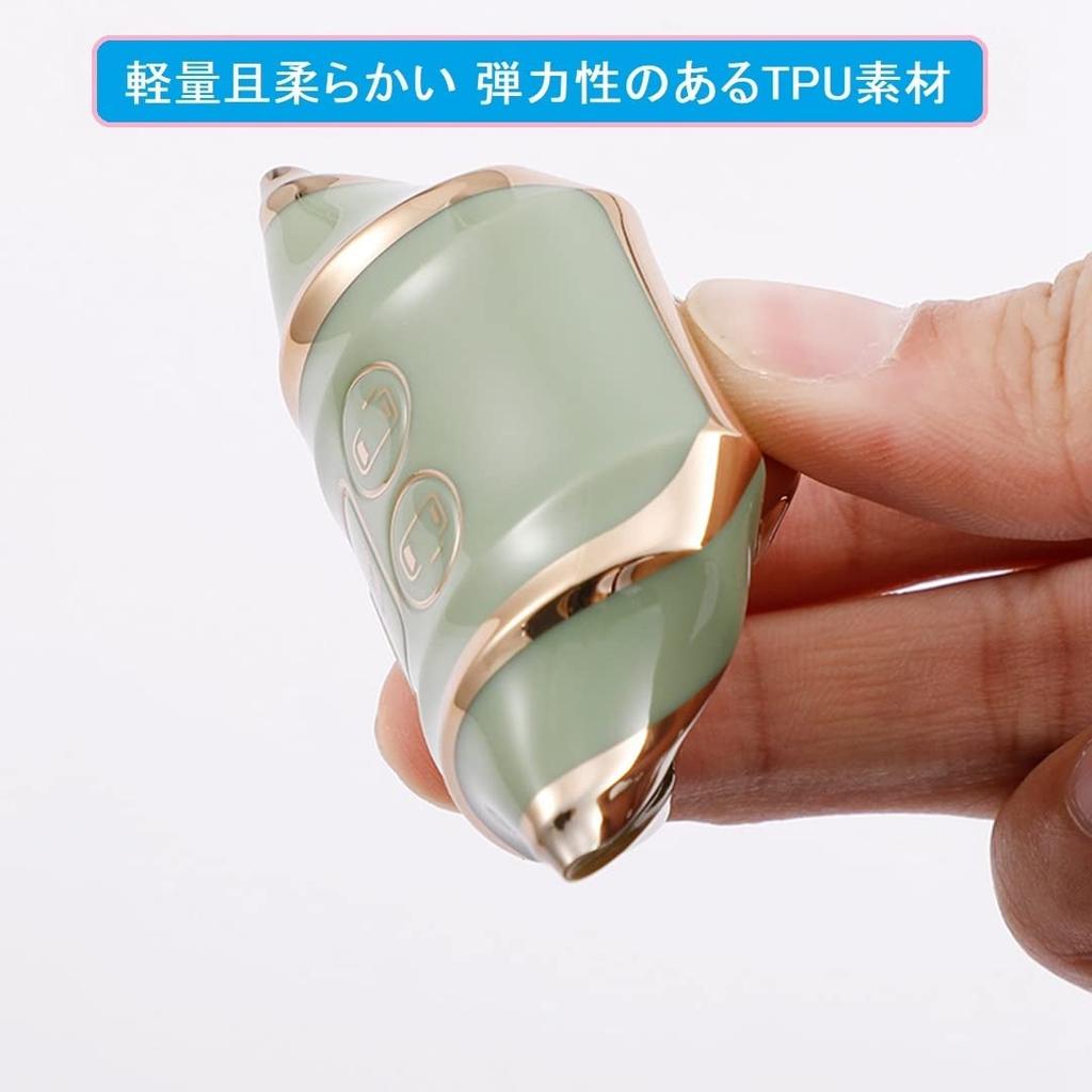 ZANEKO Aqua Key Case Fits Toyota Prius Crown Majesta 86 Land Cruiser Prado Key Cover (White)