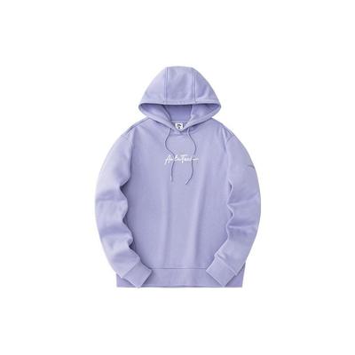 Kompleksowa seria treningowa List Logo Bluza z kapturem Polarowa Bluza dresowa Damska bluza Yangxu-Fioletowy 162347719-1