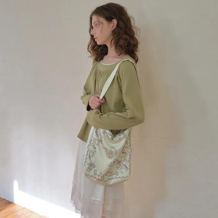 Satin Story Drawing Bag_2color(O26ACC02)