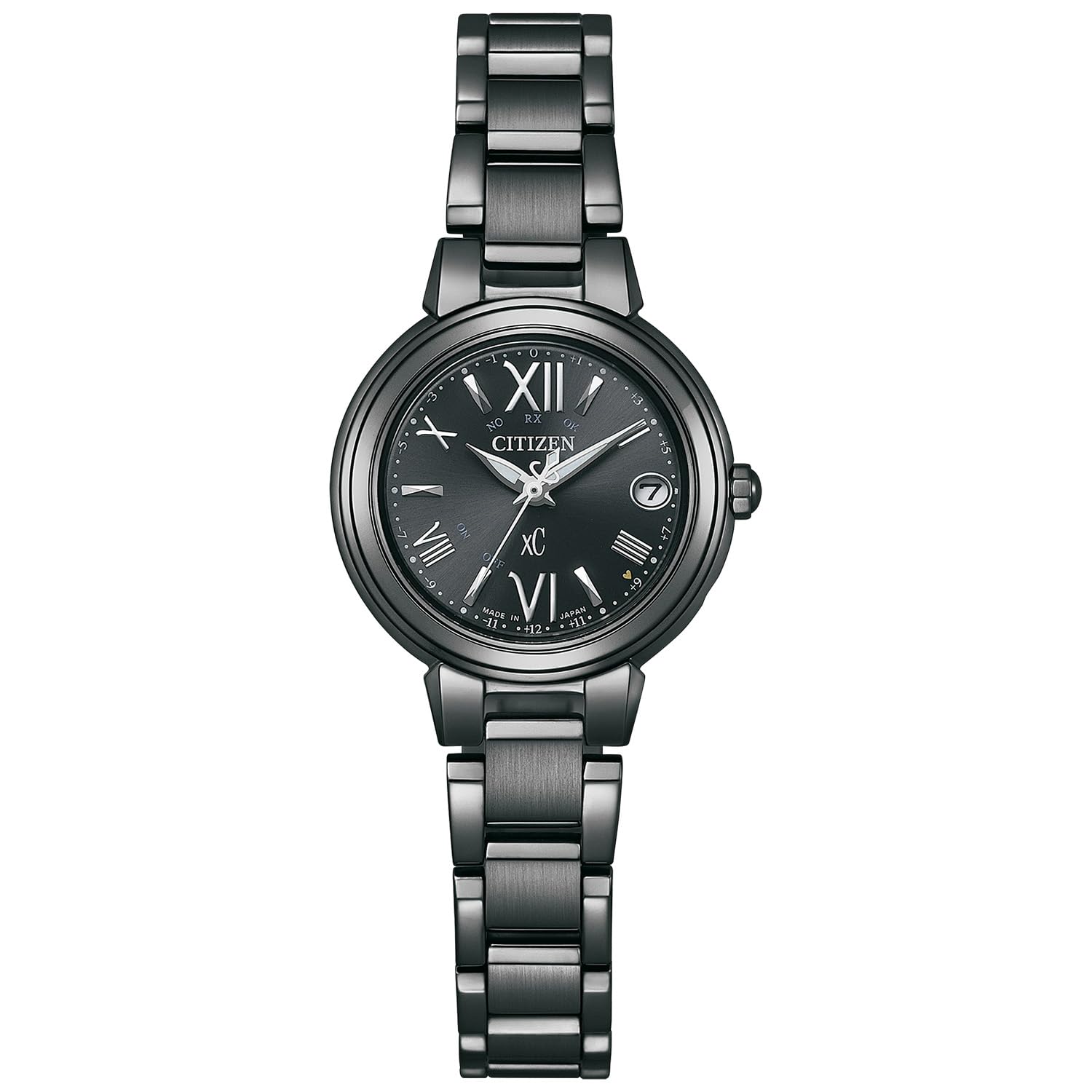 

CITIZEN Cross Sea Waterproof Black Watch ES9435-69E Women s чорний
