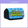 My Singing Monsters Pencil Organizer With Durable Nylon Fabric For School Supplies