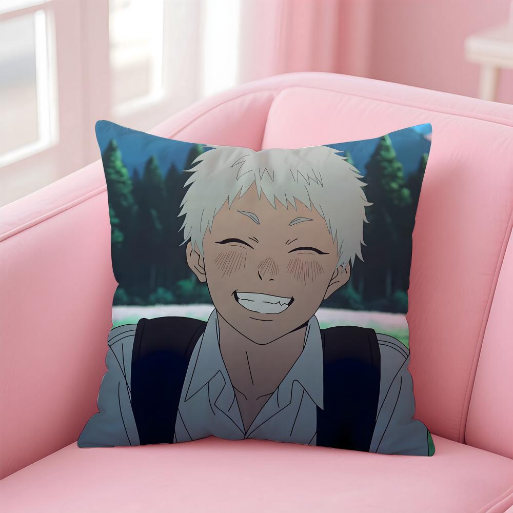 Anime T-The S-Summer Hikaru D-Died Cushion Cover Comfortable Reversible Pillow Cover Ideal for Car Sofa Bedroom & Beyond