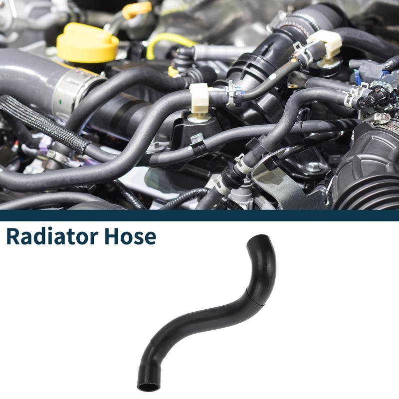 X Autohaux Radiator Hose Heater Hose for Land Rover Range Rover III (L322) 2002-2012 No.PCH503200 Rubber Water Pipe Black 1 Pc