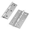 1Pair/2Pcs Window Accessories Door Hinges 270 Degree with Screws Cross Hinge Stainless Steel Mute Silience Furniture Hardware