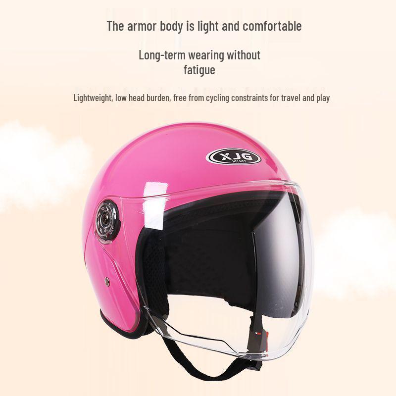 Universal Electric Scooter & Motorcycle Helmet - All-Season, UV Protection, Unisex Design