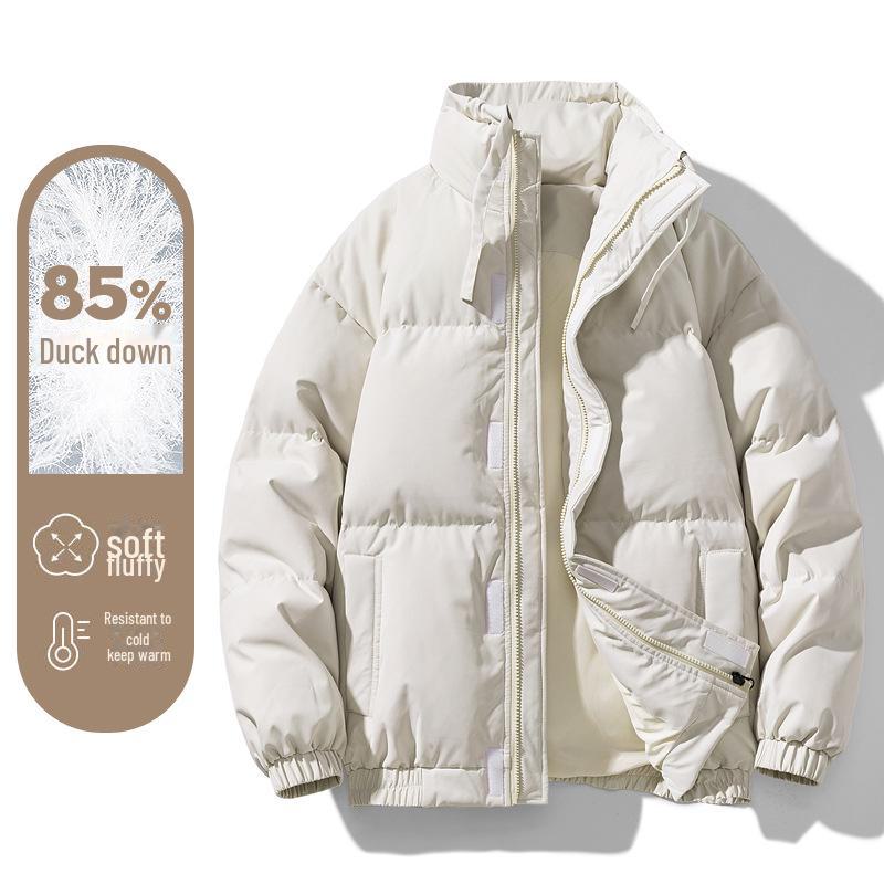Men's Winter Down Jackets, Thickened Couple Coats, Internet Celebrity Style