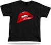 Rocky Horror Lips Picture Tv Movie Festival Unisex T Shirt Vtg Style New Apparel New Men'S Fashion Short Sleeve Mens Black