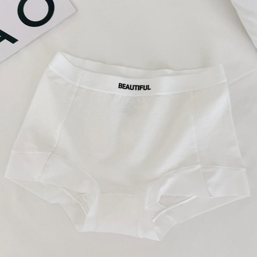 Women's Antibacterial Cotton Boxer Briefs: Safety Pants & Underwear Combo